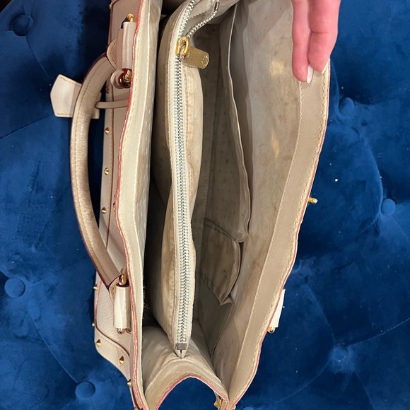 Vintage Louis Vuitton Cream goatskin vintage handbag great condition ! - Picture 3 of 5